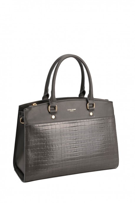 David Jones Handbag CM6770-VQ : colour:Gris fonc&eacute;