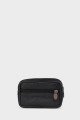 KJ86805 split leather pouch for belt