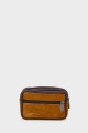 KJ86805 Pochette ceinture en croûte de cuir