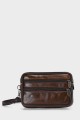 KJ8604 Split Leather hand pouch