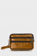 KJ8604 Split Leather hand pouch