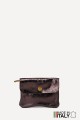 Metallic leather coin purse ZE-8001