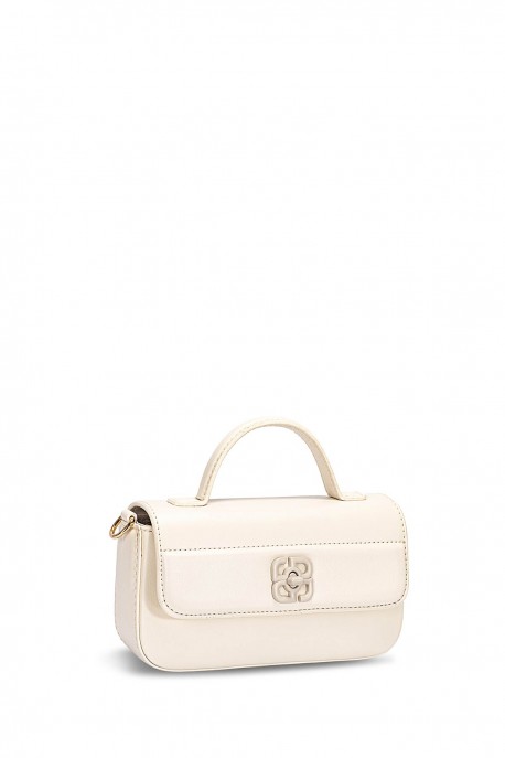 DAVID JONES CM7385 small handbag : colour:Coconut cream