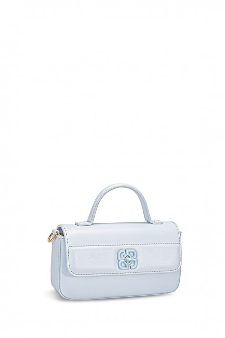 DAVID JONES CM7385 small handbag : colour:STARLIGHT BLUE