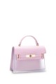 DAVID JONES CM7449 Transparent PVC handbag