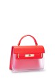DAVID JONES CM7449 Transparent PVC handbag