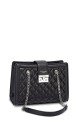 GN-21113N David Jones Quilted shoulder handbag with chain strap