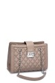 GN-21113N David Jones Quilted shoulder handbag with chain strap