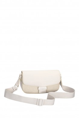 CM7382 David Jones Rounded crossbody bag with flap