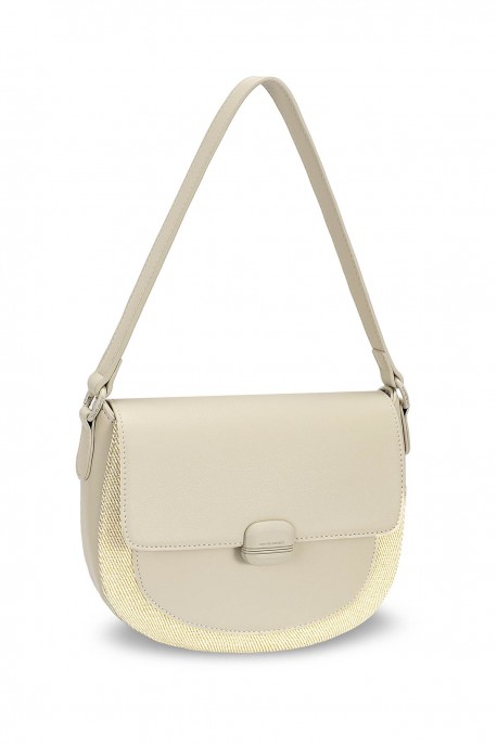 CM7580 Baguette Shoulder Bag with Flap David Jones : colour:MOONSTRUCK