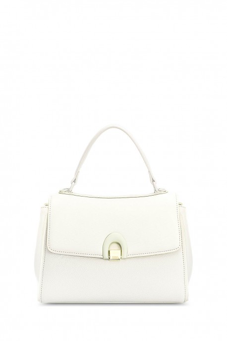 CM7583 Flap Satchel Handbag David Jones : colour:Coconut cream
