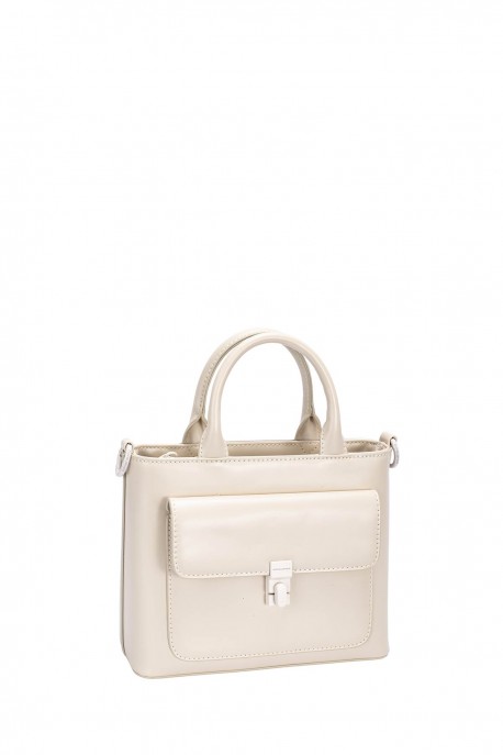 Sac à main David Jones CM7596 : couleur:Cr&egrave;me de coco (Coconut cream)