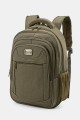 KJ162-12 Sac à dos imperméable effet toile de canvas