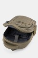 KJ162-12 Sac à dos imperméable effet toile de canvas