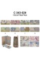 C-343-02-25A Portefeuille Porte-monnaie synthétique Sweet & Candy