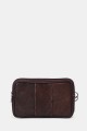 KJ602 Pochette main ceinture en croûte de cuir