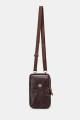 Split Leather crossbody bag - Phone size KJ86702