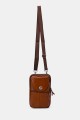Sacoche format téléphone en croûte de cuir KJ86702