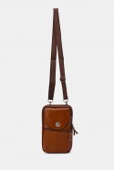 Split Leather crossbody bag - Phone size KJ86702