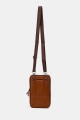 Split Leather crossbody bag - Phone size KJ86702