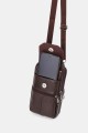 Split Leather crossbody bag - Phone size KJ1504