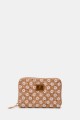 KJ22074 Synthetic printed Cork wallet