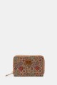 KJ22074 Synthetic printed Cork wallet