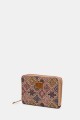 KJ22074 Synthetic printed Cork wallet