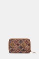 KJ22074 Synthetic printed Cork wallet