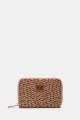 KJ22074 Synthetic printed Cork wallet