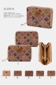 KJ22074 Synthetic printed Cork wallet
