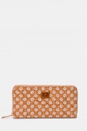 KJ22076 Synthetic printed Cork wallet