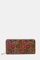 KJ22076 Synthetic printed Cork wallet