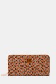 KJ22076 Synthetic printed Cork wallet