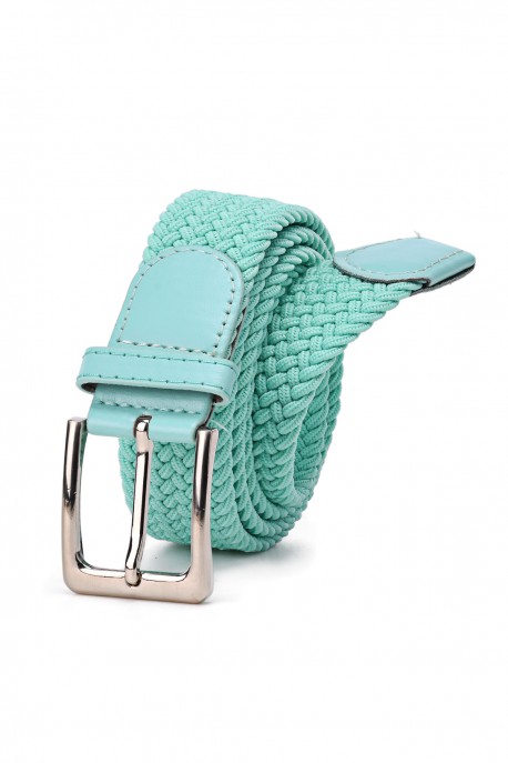 ZSP-357 Braided elastic belt : Colors:Menthe
