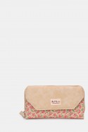 BG4119 Porte-carte / Porte-monnaie motif fleurs liberty