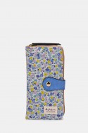 BG4243 Porte-carte / Porte-monnaie motif fleurs liberty