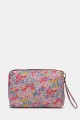 BG6582 Pochette Trousse de rangement Textile Matelassé Motif fleurs liberty