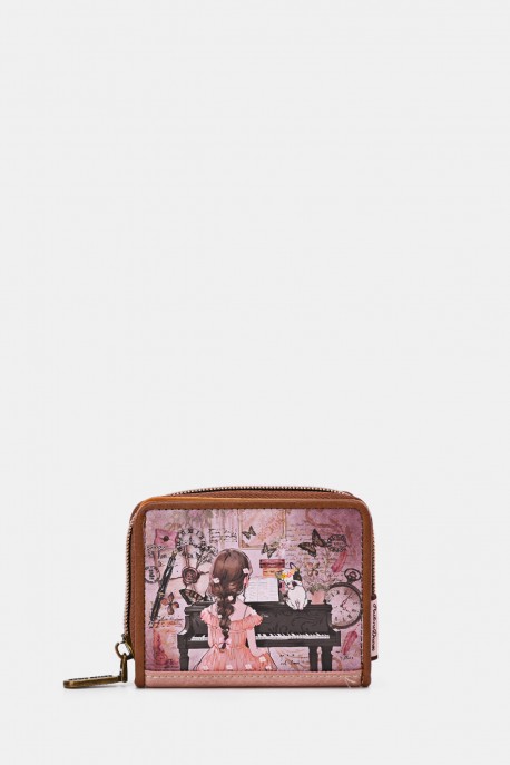 C-085-8-24A Porte-monnaie synthétique Sweet & Candy : Motif:24A-B