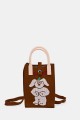 Knitted phone shoulder bag DG-3693