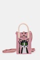 DG-3693 Sac pochette à bandoulière téléphone au tricot
