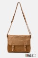 Leather Messenger Crossbody bag ZE-9006