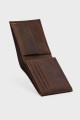 BAUSS® - B433AV leather wallet - With protection RFID