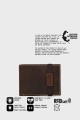 BAUSS® - B510AV leather wallet - With protection RFID