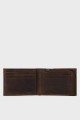 BAUSS® - B510AV leather wallet - With protection RFID