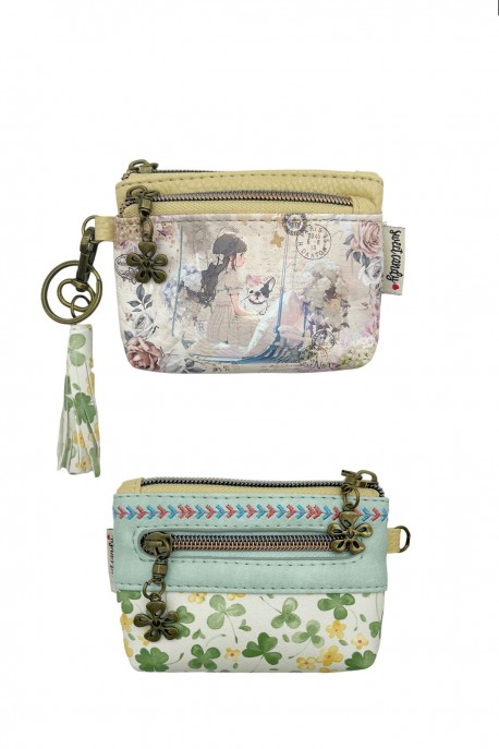 C-068-02-25A Porte-monnaie synthétique Sweet & Candy