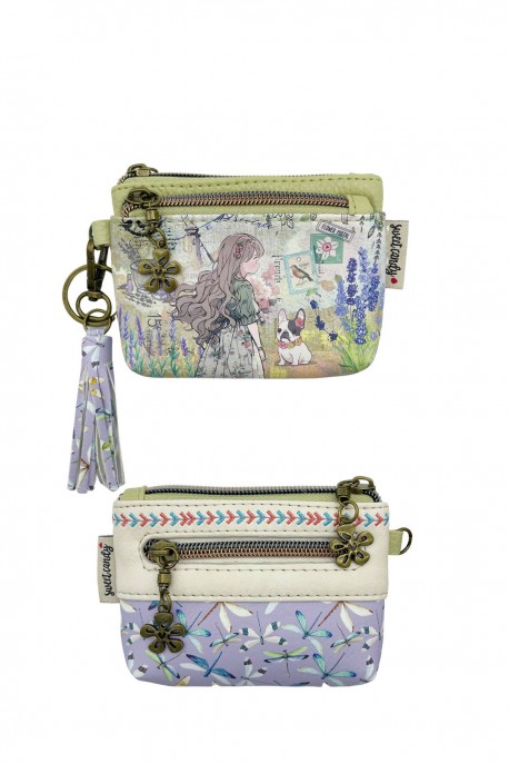 C-068-02-25A Porte-monnaie synthétique Sweet & Candy : Motif:25A-C
