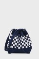 KJ-2425-1 Sac seau en textile style tricot