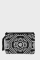 KJ-2425-2 knitted clutch bag