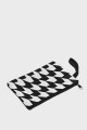 KJ-2425-2 Sac pochette main en textile style tricot
